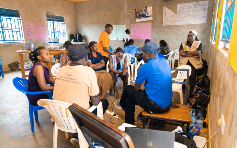 Team building session