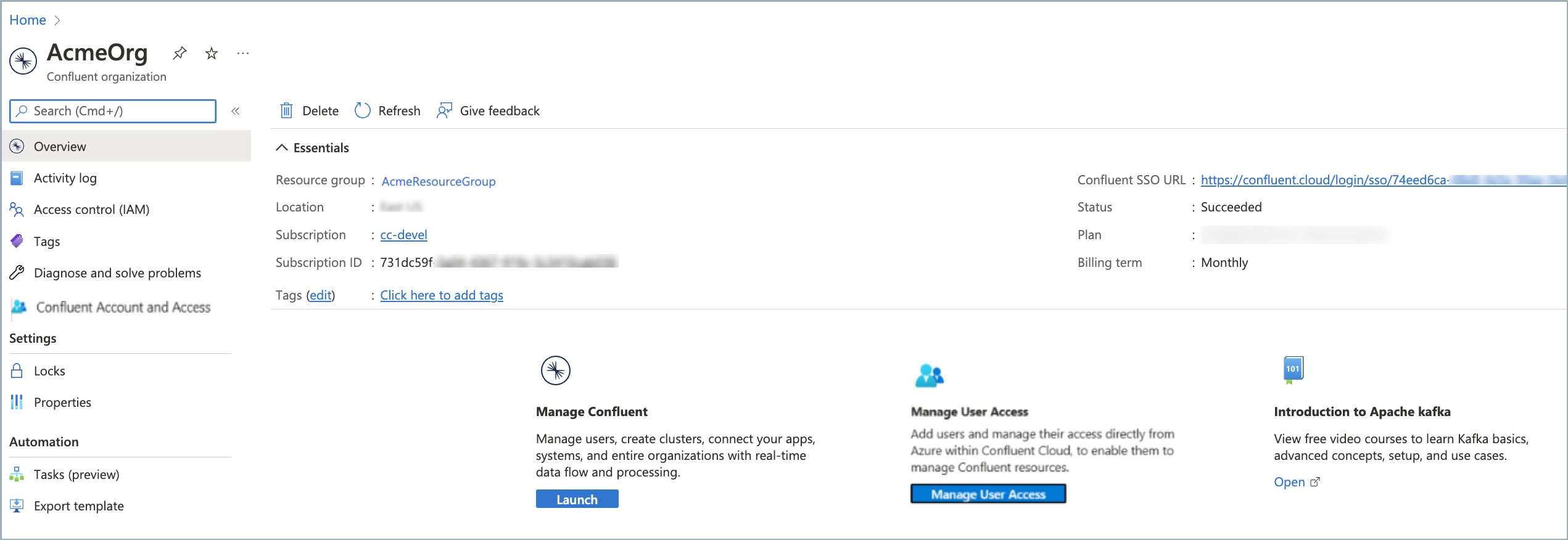 Viewing Deployed Resource - Commits