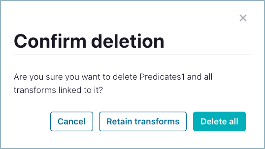 Delete Predicate