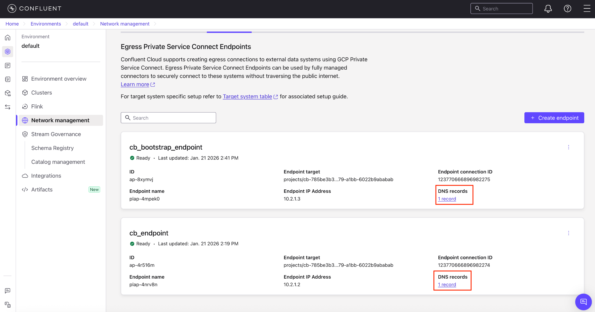 Create DNS Record