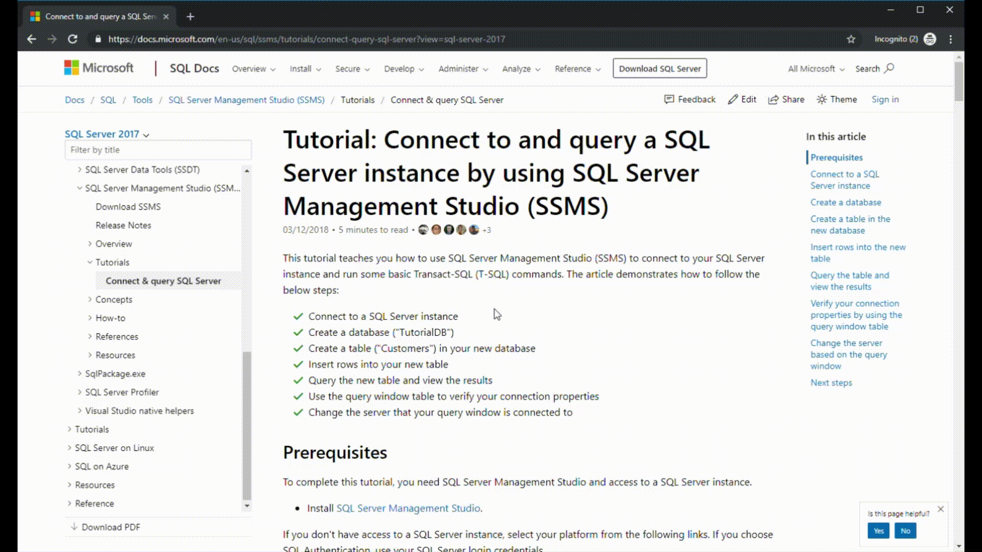 Right-hand navigation