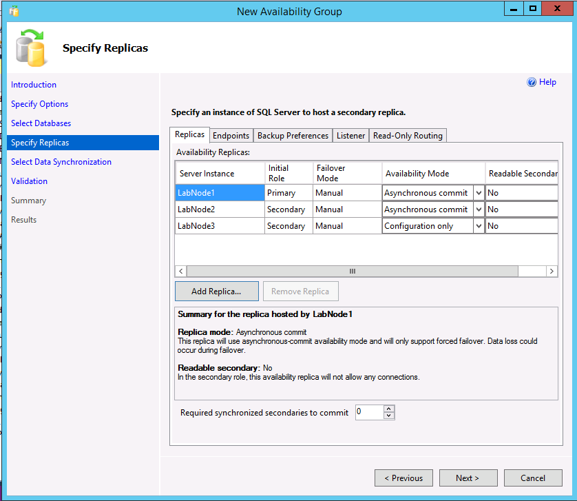 Create Availability Group 05