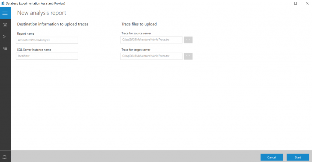 Provide report analysis inputs