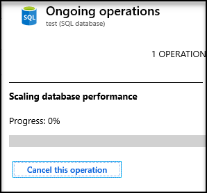 Cancel ongoing operation