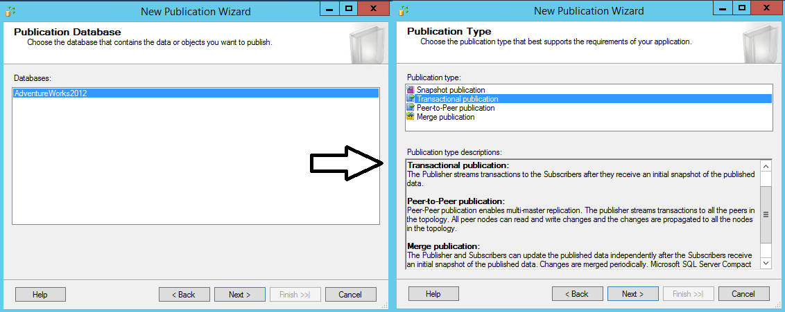 Transactional Replication