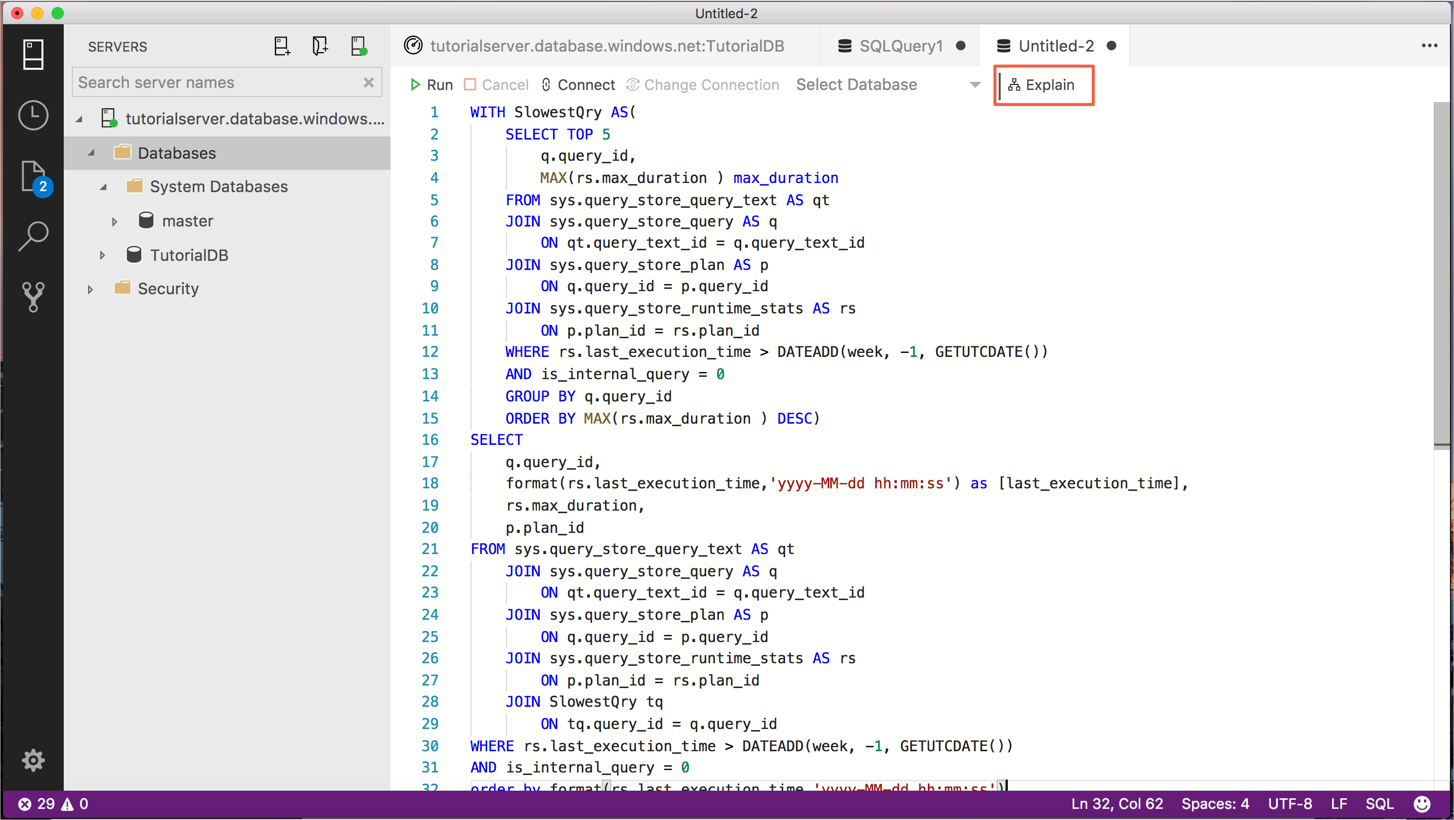 Insight QDS Explain