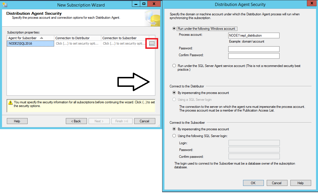 Add Distribution Account