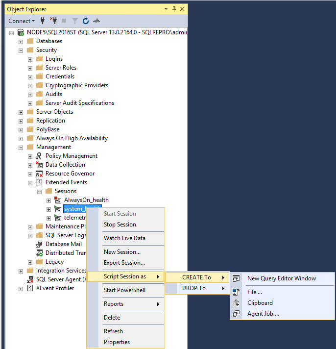 Script xEvents