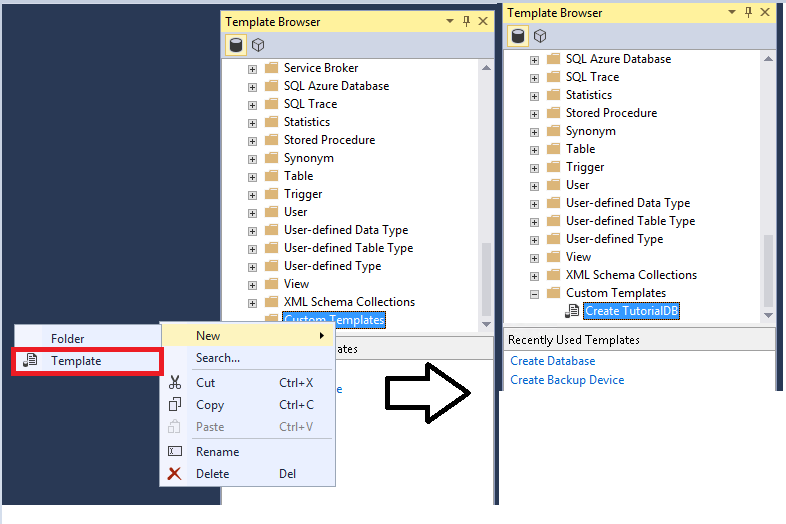 Create Custom Template