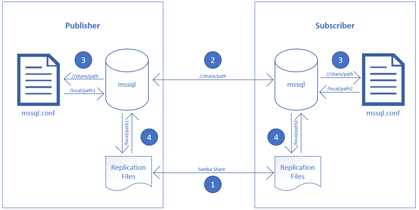 replication diagram