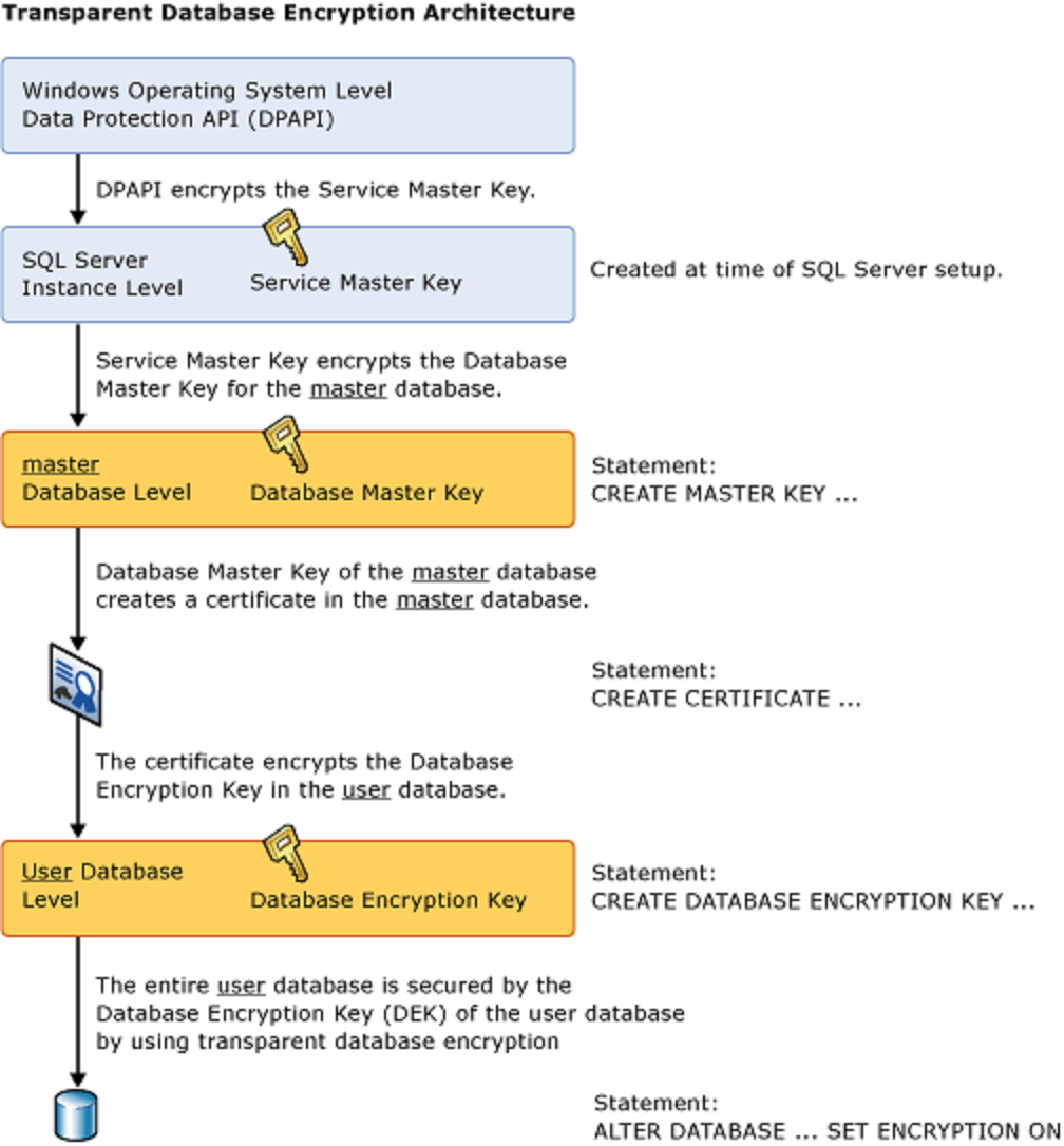 Displays the hierarchy described in the topic.