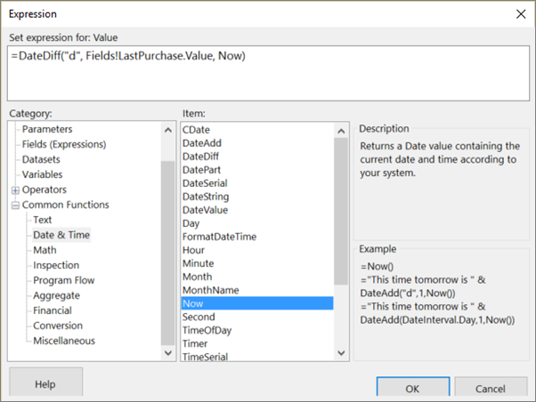 report-builder-expression-tutorial-date-since-last-purchase