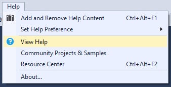 View Help