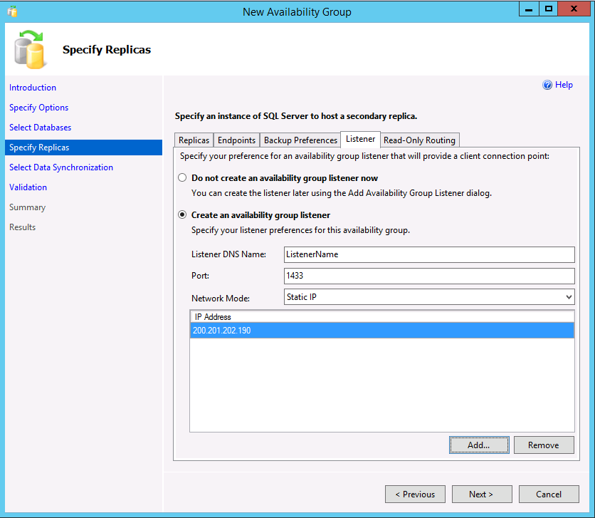 Create Availability Group 06