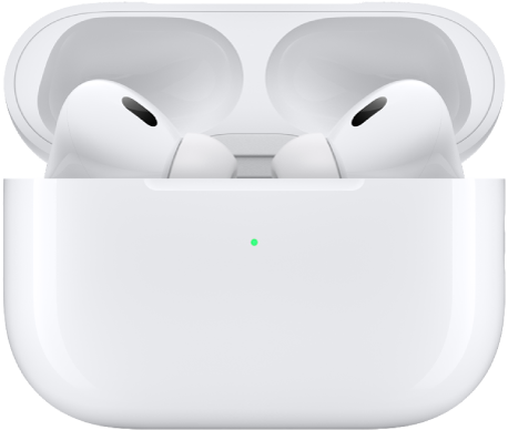 AirPods Pro 2 en su estuche de carga.