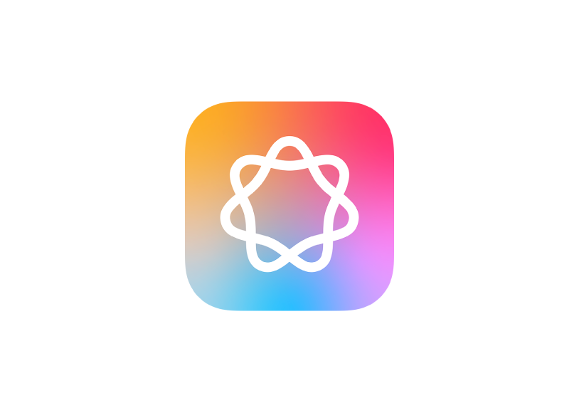 Ikona reprezentująca Apple Intelligence.
