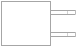 De Apple USB‑C-lichtnetadapter van 18 watt.