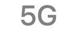 5G اسٹیٹس آئیکن۔