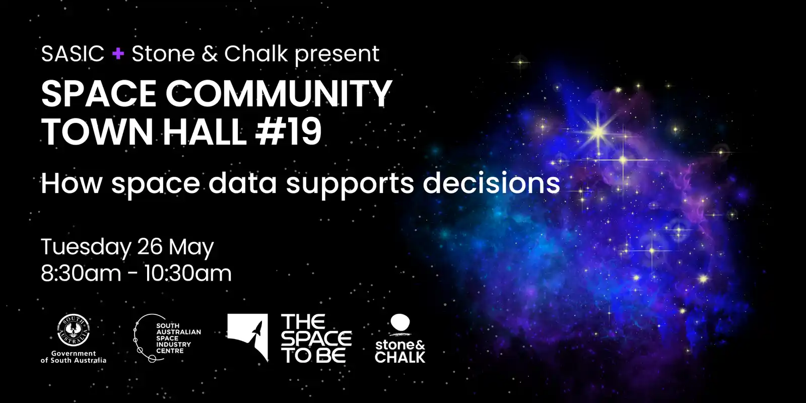 Banner image for Space Community Town Hall #19
