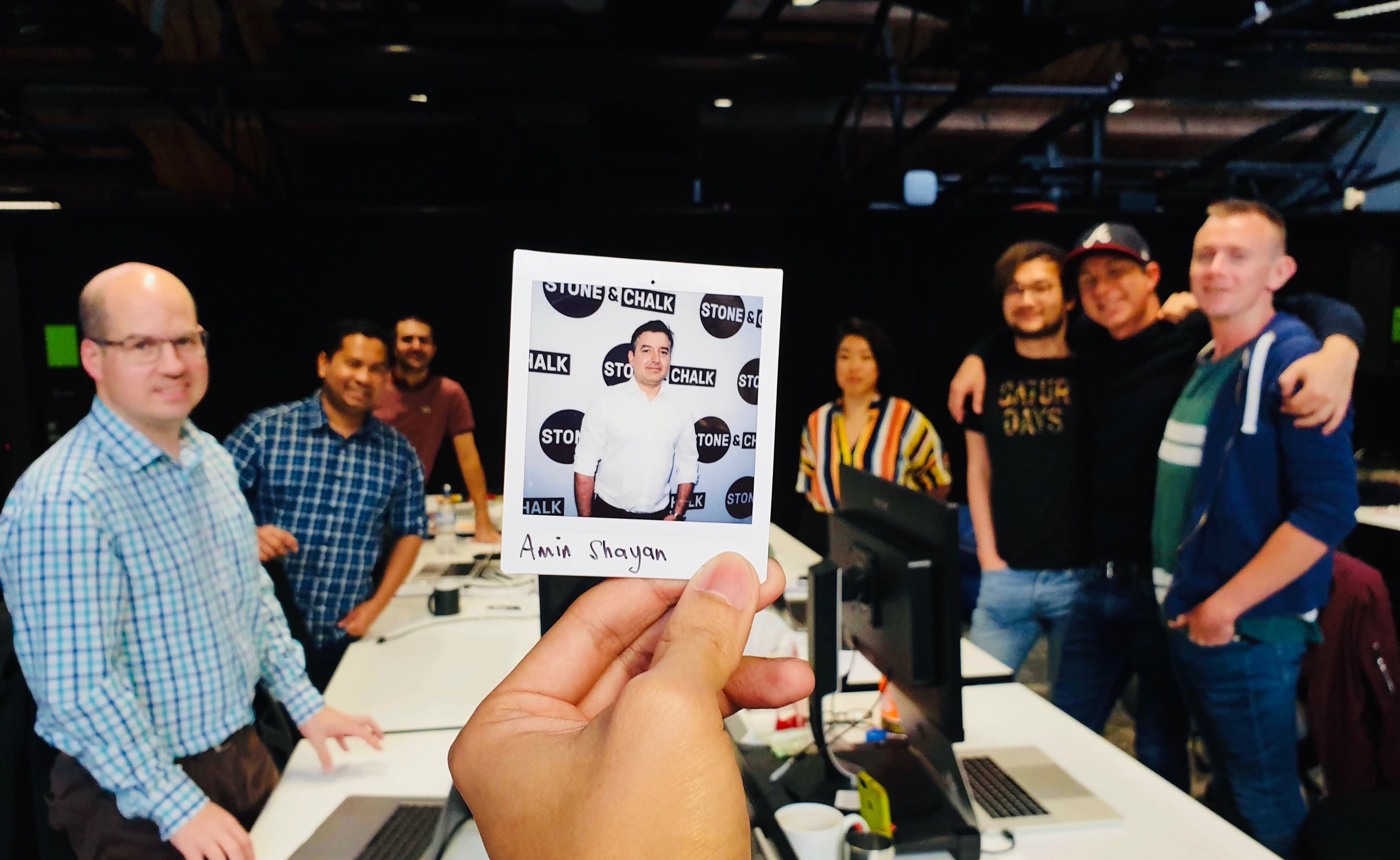 Amin Shayan, CEO at Littlepay, and the Littlepay team