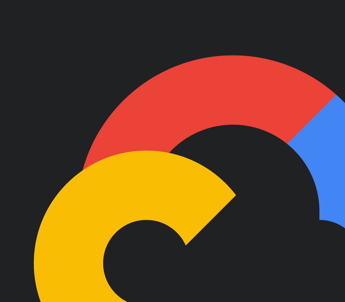 Icona parziale di Google Cloud