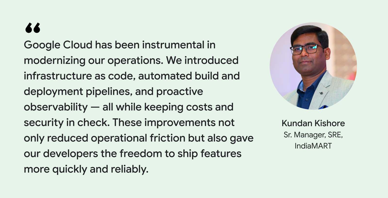 Kundan Kishore quote